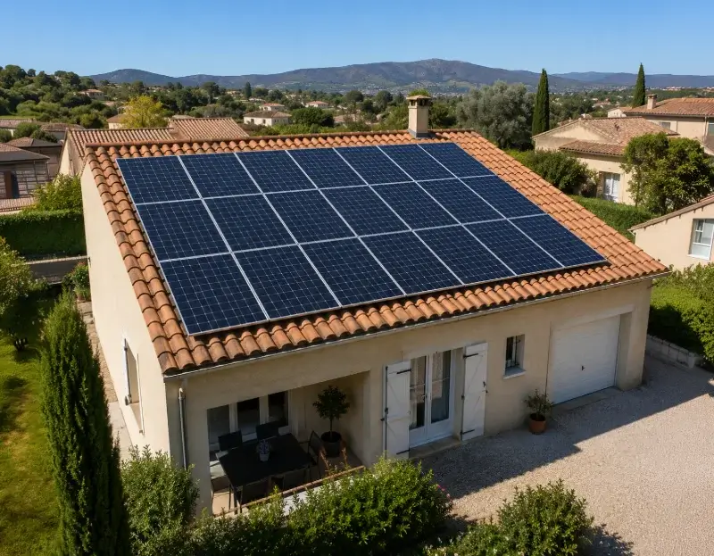 Prime à l'autoconsommation panneaux solaires Le Landreau — aide financière de l'État